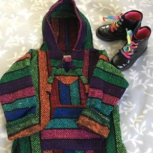 Kids Pullover Mexican Hoodie & Boots